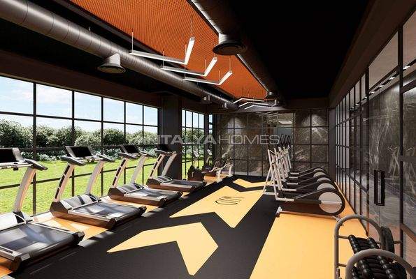 Sea-View Flats in a Complex in Alanya Tosmur