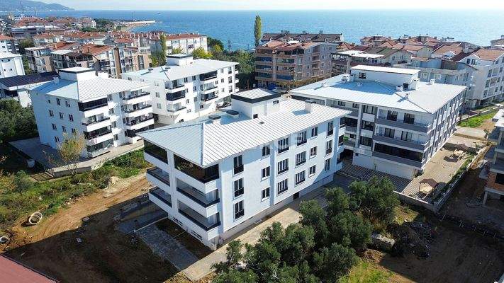 Sea-view Flats with Parking for Sale in Armutlu, Yalova