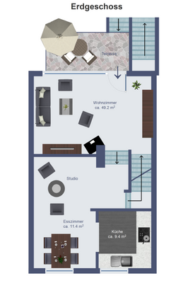 Grundriss Erdgeschoss