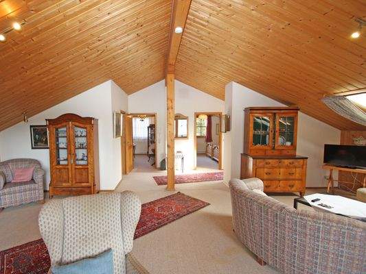 Wohnbereich im Obergeschoss