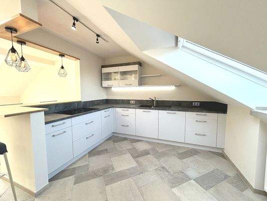 Küche mit Bora Dunstabzug