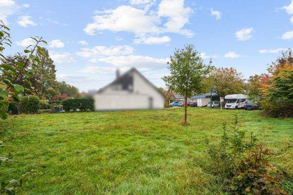 Hinteres Grundstück Seitenansicht 2