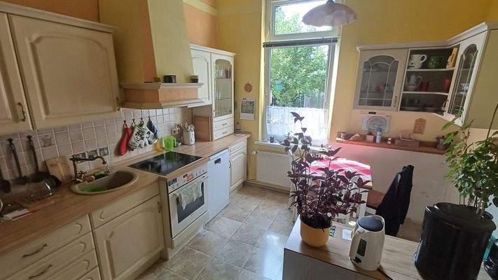 Küchenbereich Wohnung Hochparterre