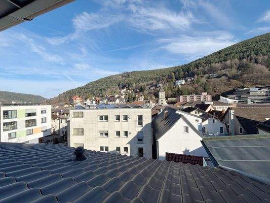 Wohnung 3 - Ausblick vom Schlafzimmer