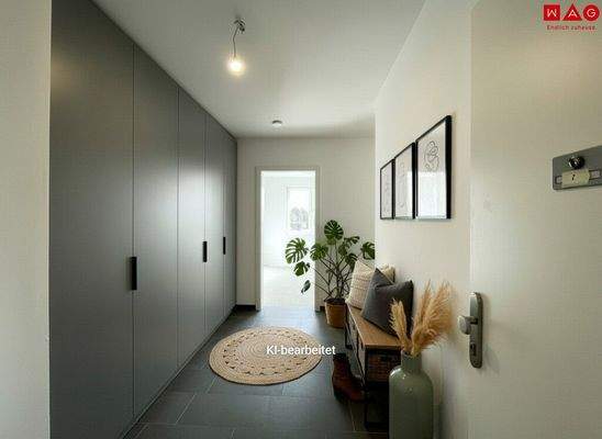 Möblierungsvorschlag Vorraum KI generiert