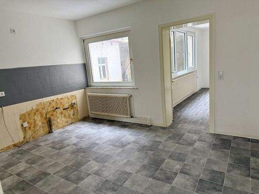 Küche als Durchgangszimmer