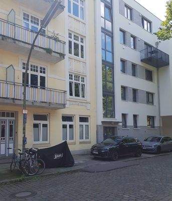 Eingangsfront, Whg. im I. OG