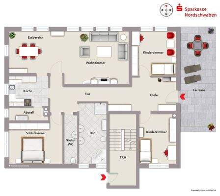 Grundriss - Erdgeschoss