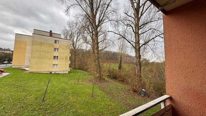 Blick vom Balkon, 1. Stock