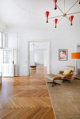 Zimmer 3 mit Blick in das Zimmer 2