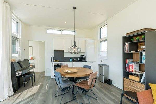 Luxe Woonkamer Duinvilla Schouwen Duin Extra Hoog 