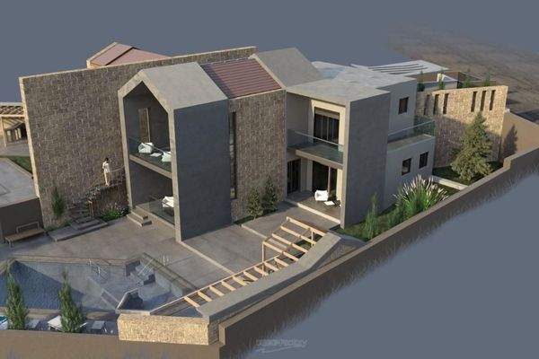 Kreta, Kamisiana: Seltene Gelegenheit für Investitionen – Zwei neue Villen direkt am Meer