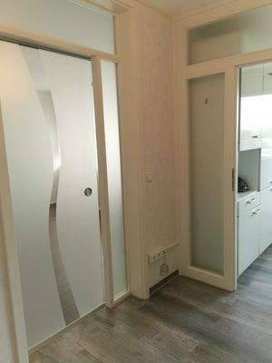 Flur mit Küchenzugang