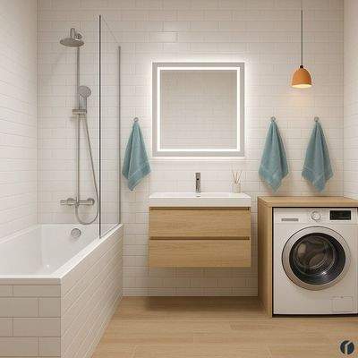 Einrichtungsbeispiel - Badezimmer