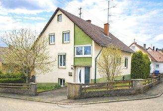 Hausansicht Eingangsbereich