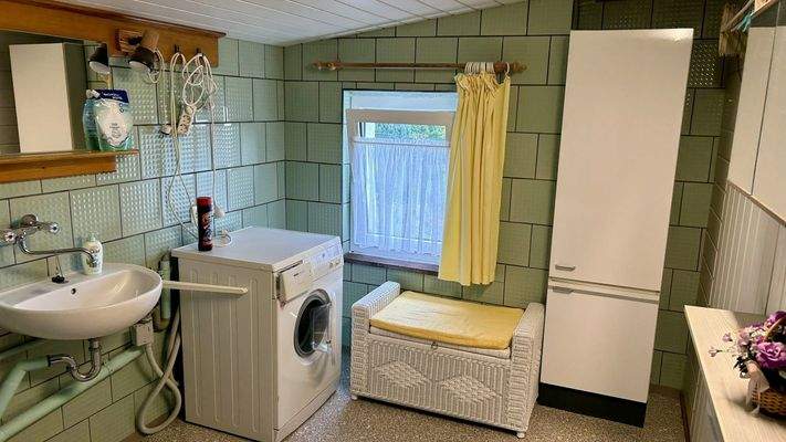 Badezimmer im Dachgeschoss