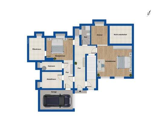 Grundriss Untergeschoss