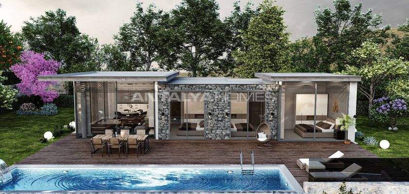 Detached Villas with Stylish Designs in Bodrum Yalikavak