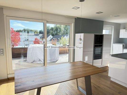 Ausblick Küche Terrasse