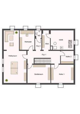 Grundriss Kellergeschoss