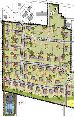 Lageplan Grundstücke
