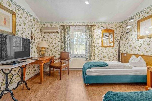 Doppelzimmer mit Einzelbetten