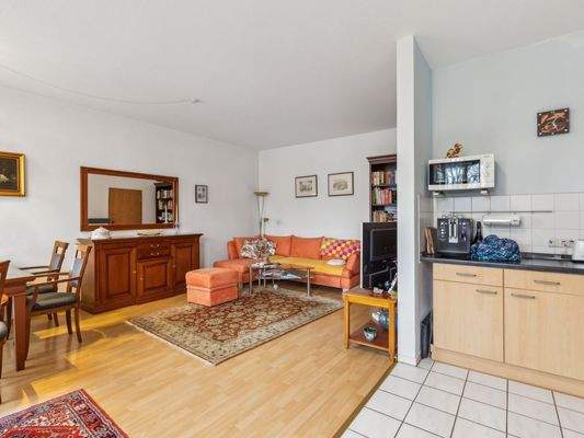 Blick von der Küche 