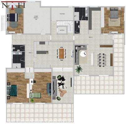 Grundriss Gartengeschoss