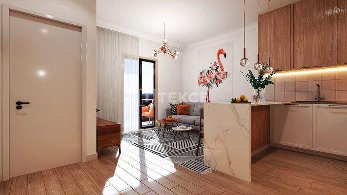 1-Bedroom Investment Apartments near the Arterial Road in Bursa