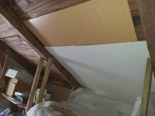 undichte Stelle im Dach