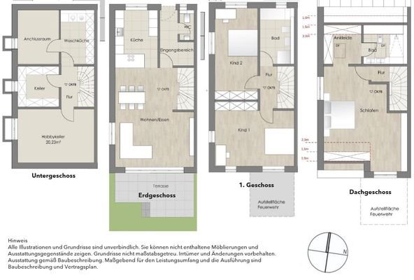 Grundriss Haus 1