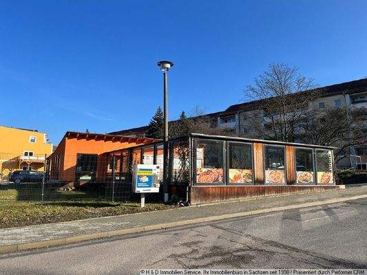 Blick von der Straße