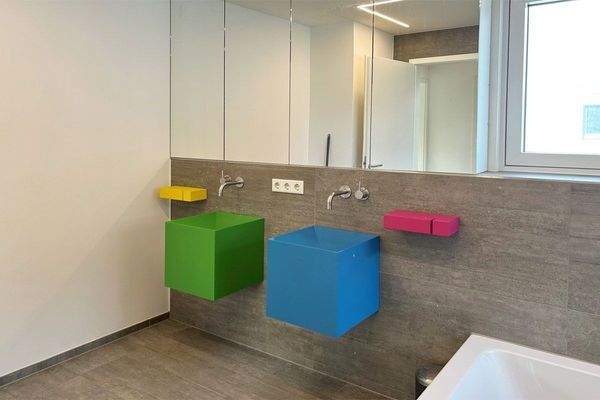 Badezimmer im Obergeschoss