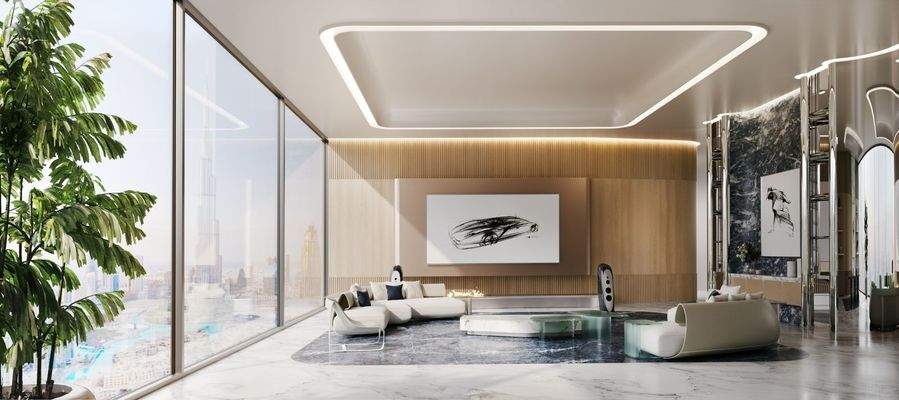BUGATTI RESIDENCES BY BINGHATTI Living room