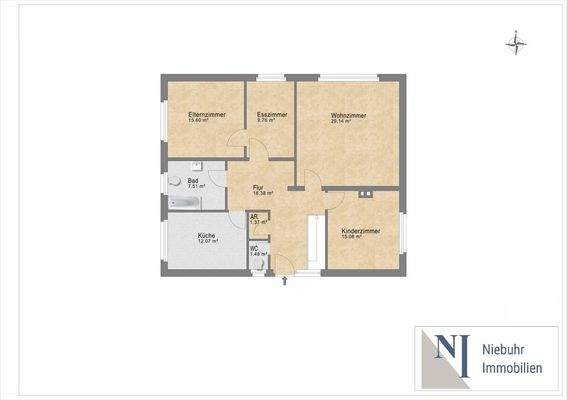 Grundriss Erdgeschoss