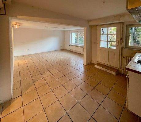 Küche/Esszimmer Souterrain 