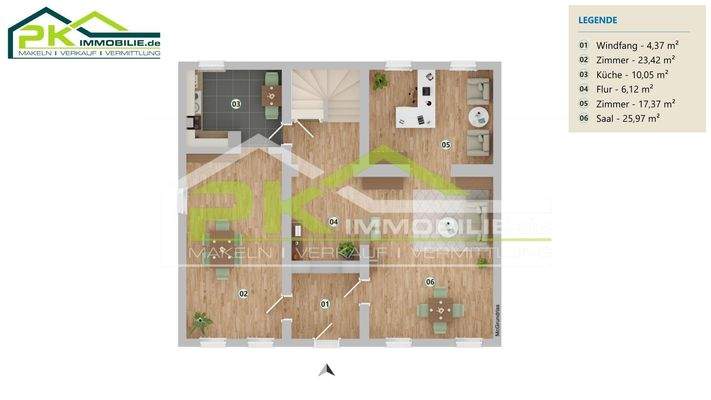 Grundriss Erdgeschoss