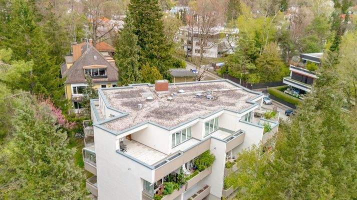 Sicht auf die Terrasse