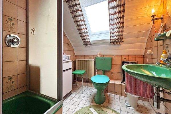 Tageslichtbad im Obergeschoss