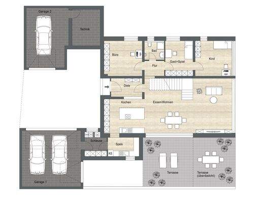 Grundriss Erdgeschoss