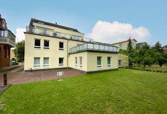 Hausansicht vom Garten