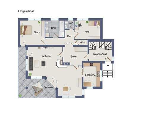 Grundriss Erdgeschoss