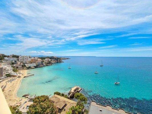 Mietwohnung mit direktem Meerzugang in San Agustin, Mallorca