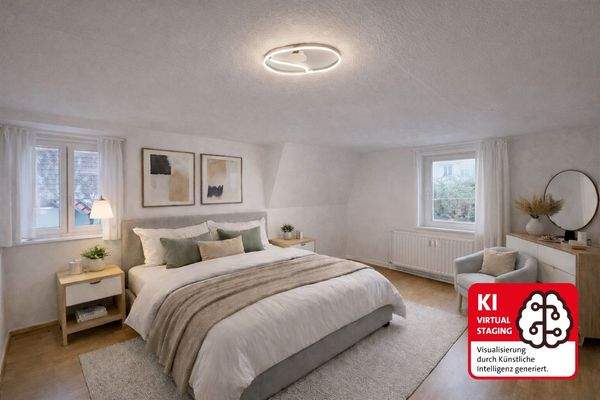 Schlafzimmer - W2 - Mustervisualisierung