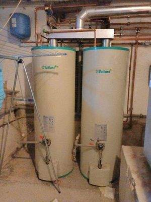 Kellerraum mit 2 sep. Heizsystemen