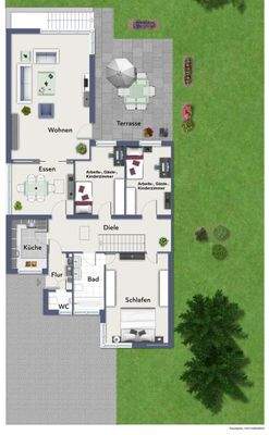 Grundriss Erdgeschoss