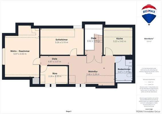 REMAX Immobilien DeLux Wohn-Geschäftshaus DG Ottweiler Mark Borowicz