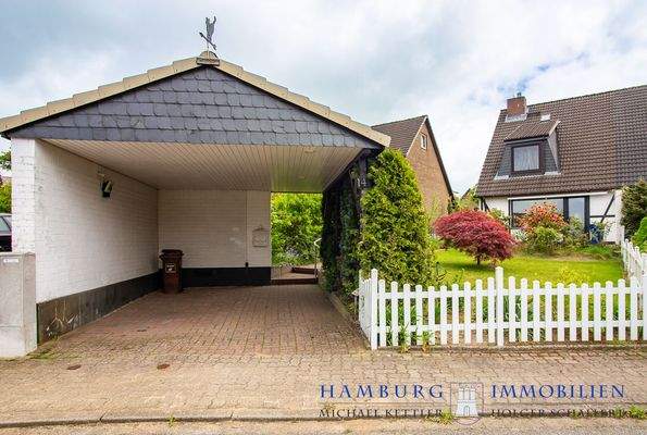 Garage + Vordergarten