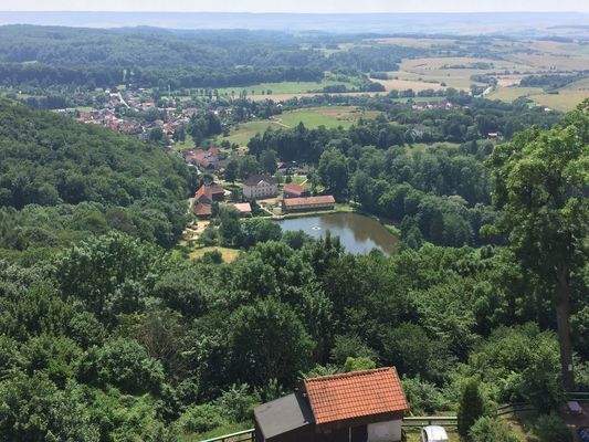 Blick auf Nachbarort Neustadt