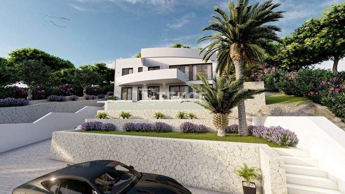 Modern Design Villa Nearby the Beach and Altea's Town Center